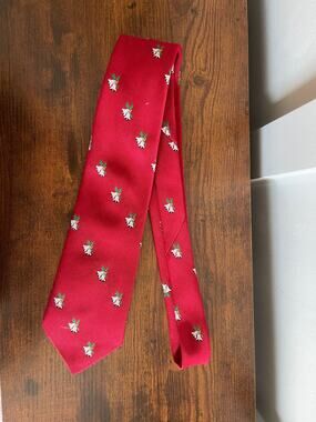 Cape Cod Holiday bells tie